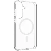 FIXED FIXÉ MagPure avec support Magsafe et Qi2 pour Samsung Galaxy S25+ clair