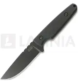 Za-Pas Knives Couteau Handie, Black G-10, Black Coating