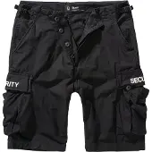 Brandit Short cargo robuste Security BDU en tissu ripstop noir