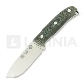 Joker Couteau de survie BS9 Ursus, Green Canvas Micarta
