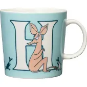 Arabia Moomin puodelis 0,4L ABC H, Tasse, Multicolore
