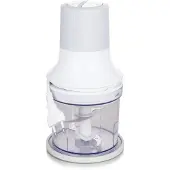 Emerio hachoir 260 W – 500 ml – 2 vitesses – bol en plastique – 4 lames en acier inoxydable – pieds antidérapants – rangement du câble – MC-122649.2