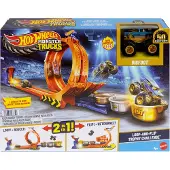 Hot Wheels Boucle de piste HW MT Trophy Jump 2 en 1 JBX64 /3
