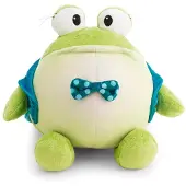 Nici Frog Frowin Teddy 28 Cm Jaune Enfants