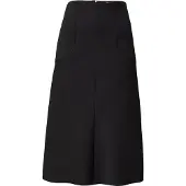 HUGO Rasiana 10271919 Red Midi Skirt Noir 36 Femme