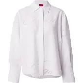 HUGO Echinacea 10272125 Long Sleeve Blouse Blanc 40 Femme