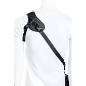 BlackRapid Blackline I Sangle pour caméra droite (Sangle d'épaule), Sangle pour appareil photo, Noir