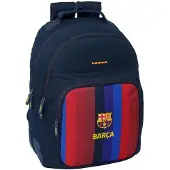 Safta Fc Barcelona 26/27 Double 20l Backpack Bleu Enfants