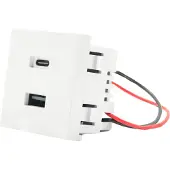 Shelly Chargeur Mural Usb-c Usb