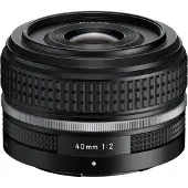 Nikon Objectif hybride Z 40mm f/2 Spécial Edition Noir