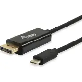 Equip Usb C To Displayport Cable 1.8 M Noir