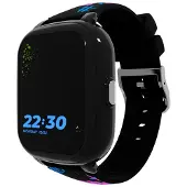 Savefamily Iconic Plus 2 4,52 cm (1.78") 40 mm Numérique Écran tactile 4G Noir Wifi GPS (satellite)