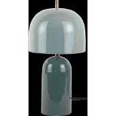 Present Time Leitmotiv - Lampe de table Rico - Bleu jean - Ø20cm Lampe de table - Lampe de chevet, salon, chambre à coucher