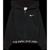 Nike Kids Np Essentials Full Zip Sweatshirt Noir 6-7 Years Fille