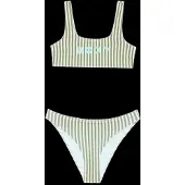 Roxy Bico Active Rg Bralette Bikini Vert 12 Years Fille
