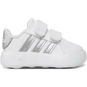 Adidas Baskets 'Grand Court 2.0' argent / blanc