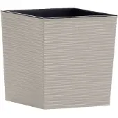 Garden Pots de plantation NICE GROOVE crème Rillenoptik, 30 x 30.5 cm (30 x 30 x 30.50 cm)