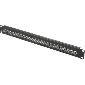 Renkforce RF-4541184 - BNC - Schwarz - Rackeinbau - 1U - 482,6 mm - 44,5 mm (RF-4541184)