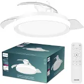 Philips Ventilateur Bliss Pales Rétractables, Led 3 Cct, Moteur Dc -