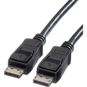 Value Câble DisplayPort, DP ST - ST, noir, 5 m