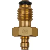 Ks Tools Adaptateur M14x1,5 mâle et raccord de tuyau 1/4" avec joint d'étanchéité