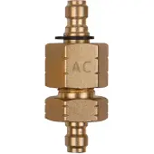 Ks Tools Pièce d'adaptation double M14x1,25 filetage intérieur et extérieur et raccord de flexible 1/4" ( 150.2653 )