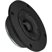 Monacor DTM-104/4 Tweeter à dôme hi-fi, 45 W, 8 O (/8) + 4 O (/4)