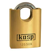 Kasp K12540XD Cadenas en laiton Premium 40 mm Anse fermée