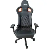 Kunzer Arbeitsdrehstuhl Schwarz/Orange 7RBS03 1 St.
