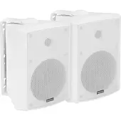 Omnitronic ALP-6A Kit d'enceintes actives blanc (Actif), Haut-parleur PA, Blanc