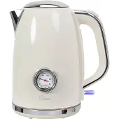 BIKITCHEN Bouilloire nostalgia 170 blanc crème, 1,7 litre 410139