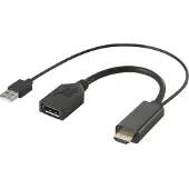 Renkforce RF-4777274 Convertisseur HDMI[2x HDMI mâle USB 2.0 femelle A