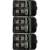 Metabo 3 x lot de 7 Bit-Rolltasche (Fente de vis, Torx TX)