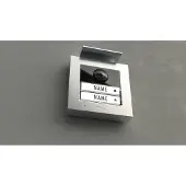 M-E Modern-Electronics 41266 Interphone-portier vidéo radio Unité extérieure anthracite (Funk)