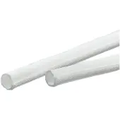 Value Gaine tissée SNAP pour regroupement de câbles, blanc, 2,5 m