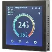 Sygonix SY-6052180 Thermostat d'ambiance radio encastré Programme hebdomadaire 1 pièce