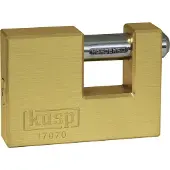 Kasp K17090D Cadenas en laiton à volet 90 mm