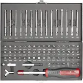 Toolcraft Jeu d'embouts (Clé Allen, Embout denture mâle, Torq, Tri-Wing)