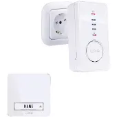 M-E Modern-Electronics m-e 41098 Sonnette sans fil complète (Funk)