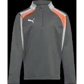 Puma Individualliga Half Zip Long Sleeve T-shirt Gris 13-14 Years Enfants