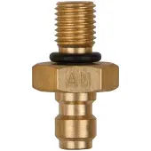 Ks Tools Adaptateur M8x1,0 filetage mâle et raccord de tuyau 1/4" avec joint d'étanchéité ( 150.2650 )
