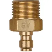 Ks Tools Adaptateur 5/8 "x18 mâle et raccord de flexible 1/4" ( 150.2341 )