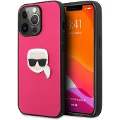 Karl Lagerfeld Cas (Apple iPhone 13, Apple iPhone 13 Pro), Coque pour téléphone portable, Pink