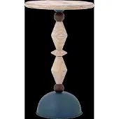 Bloomingville Table d'appoint Mannelli bleue