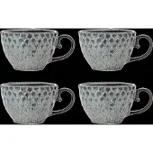 Creative Collection Ensemble de 4 tasses Katrina grises