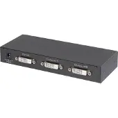 Renkforce 2 Port DVI-Splitter Compatible Ultra HD 3840 x 2160 Pixel Noir
