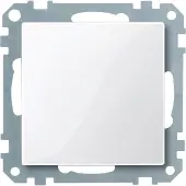 Merten 391619 Couvercle aveugle système M blanc polaire brillant
