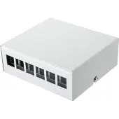 Renkforce Boîtier de point de consolidation 6 ports pour modules Keystone Non équipé Non équipé