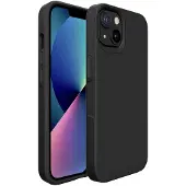 JT BERLIN Pankow Safe Back cover Apple iPhone 13 Black Inductive charging 10821