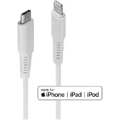 Lindy 31316 câble Lightning 1 m Blanc